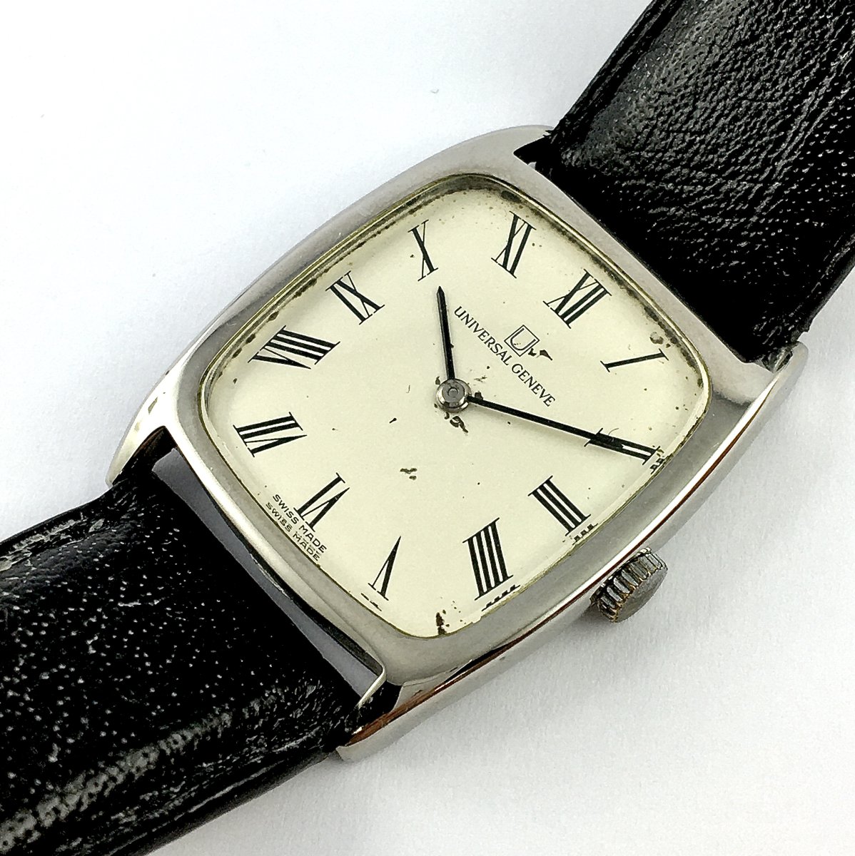 Montre Universal Genève Mécanique en Acier – Années 1970 – Calibre 42-photo-1