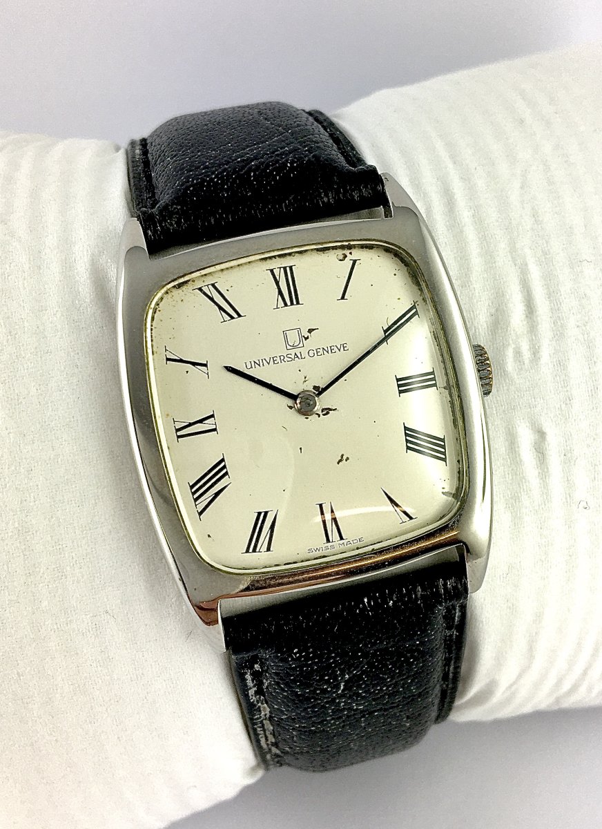 Montre Universal Genève Mécanique en Acier – Années 1970 – Calibre 42