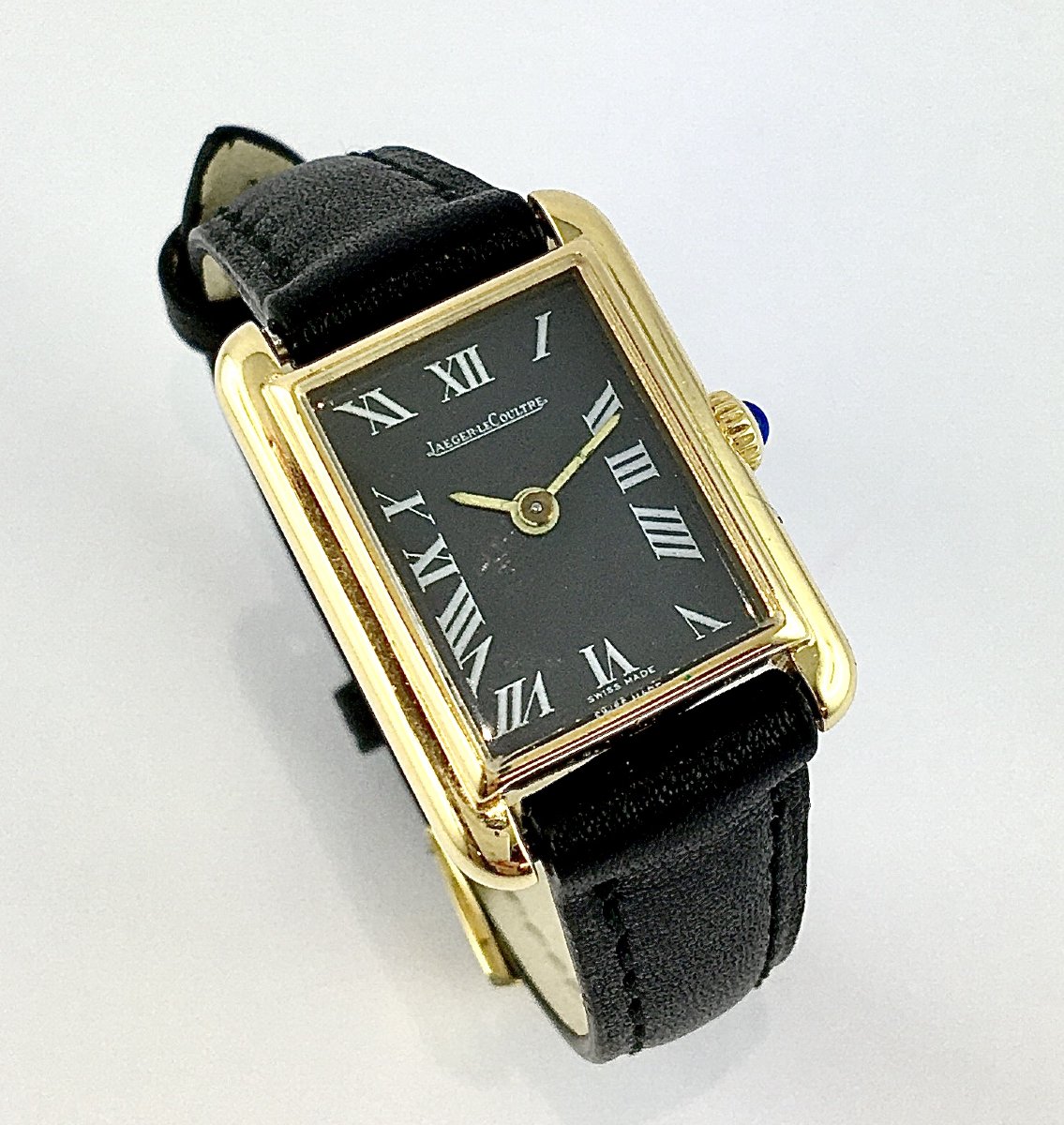 Montre Jaeger-LeCoultre Dame en Or Jaune – Mouvement mécanique – Vers 1970-photo-2