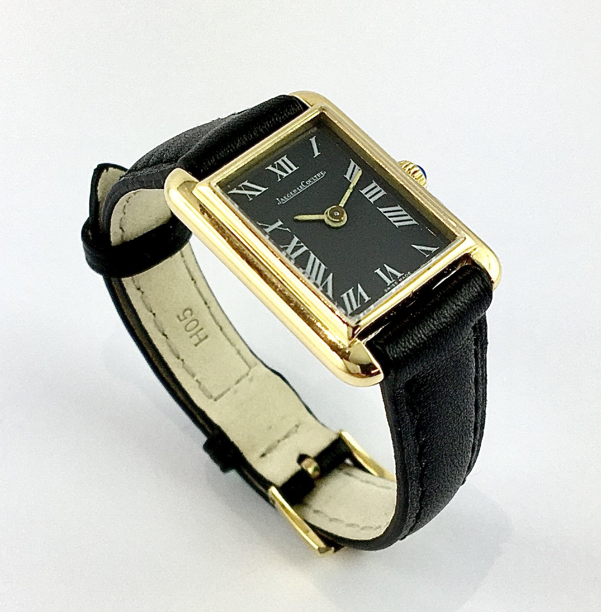 Montre Jaeger-LeCoultre Dame en Or Jaune – Mouvement mécanique – Vers 1970-photo-4