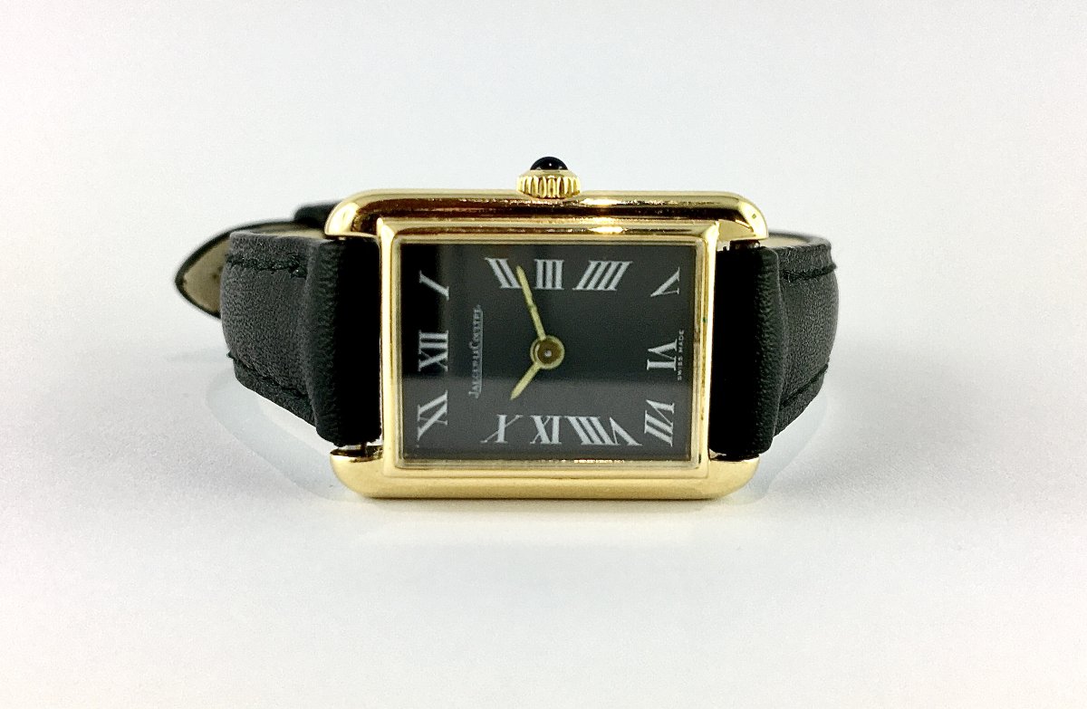 Montre Jaeger-LeCoultre Dame en Or Jaune – Mouvement mécanique – Vers 1970-photo-3