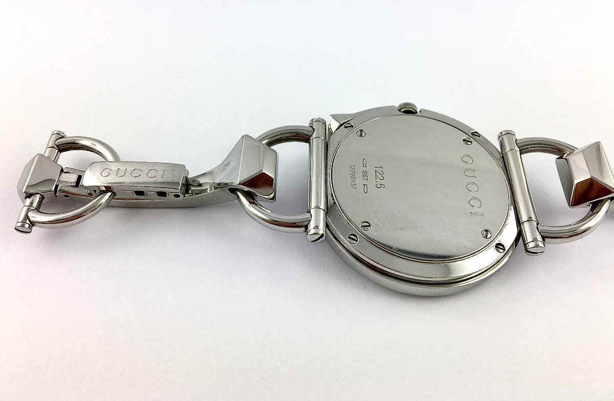 Montre Bijou Gucci Chiodo en Acier, Quartz, Thème Équestre, Circa 2000-photo-6