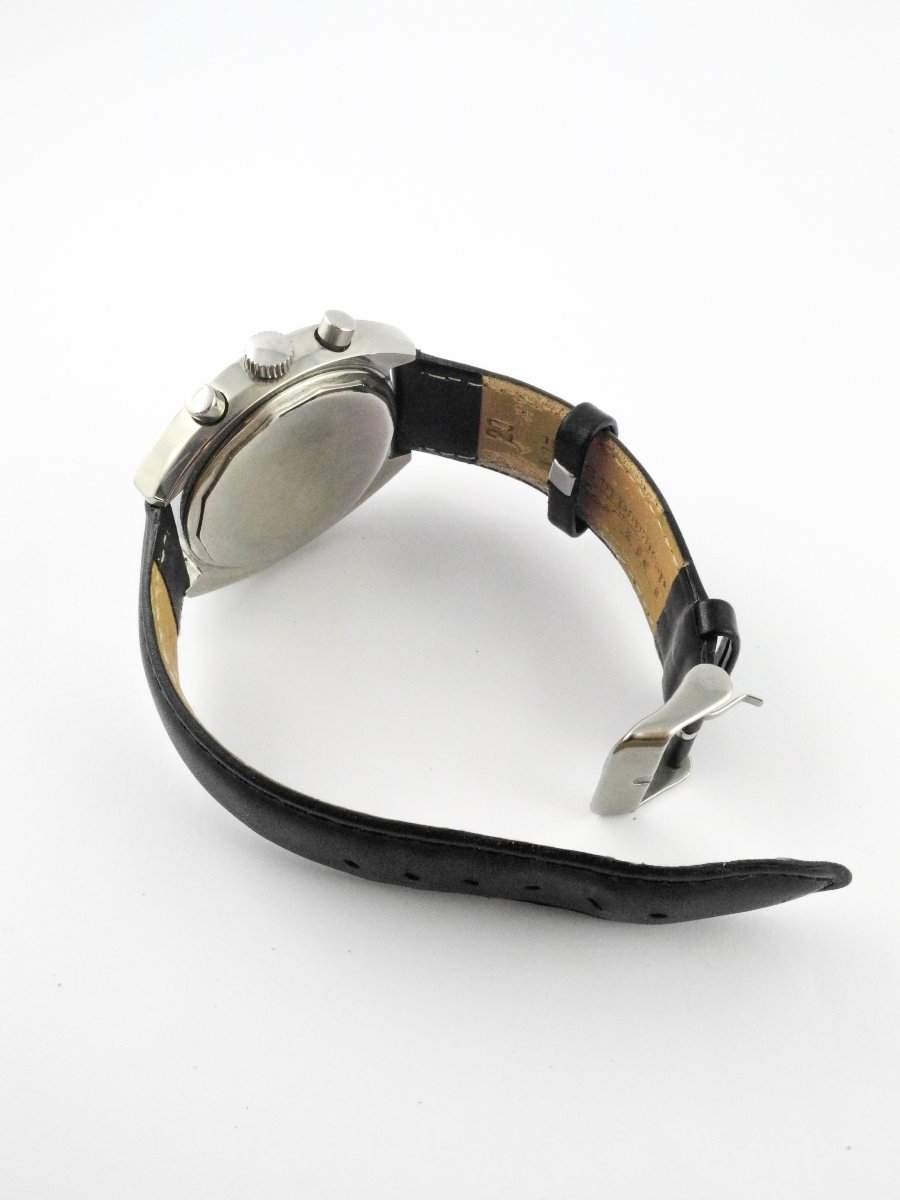 Silvana Rc 72 Watch – "racing" Mechanical Chronograph – Valjoux 7733 – Circa 1970-photo-6