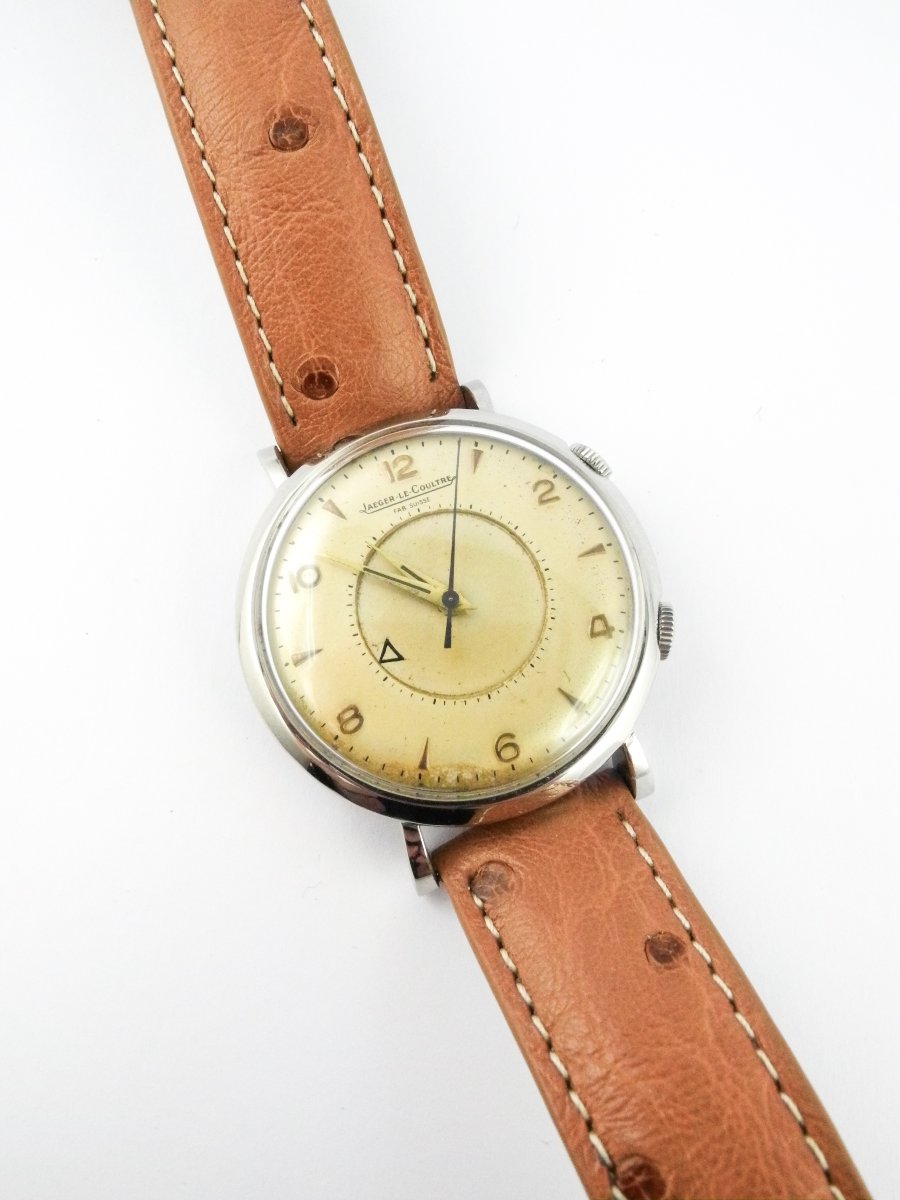 Jaeger-LeCoultre Memovox – Montre-réveil Mécanique en Acier – Circa 1950-photo-2