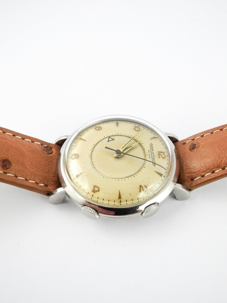 Jaeger-LeCoultre Memovox – Montre-réveil Mécanique en Acier – Circa 1950-photo-1