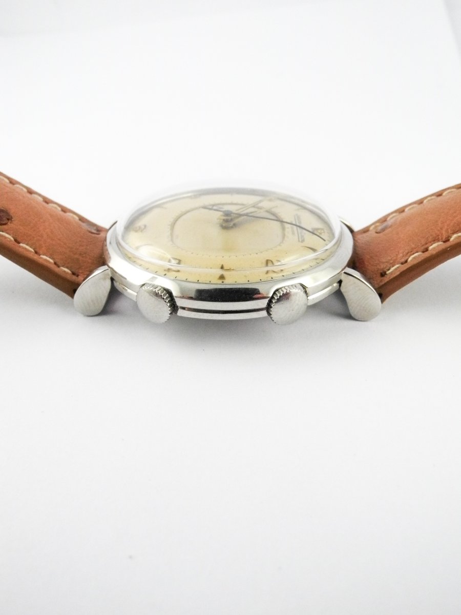 Jaeger-LeCoultre Memovox – Montre-réveil Mécanique en Acier – Circa 1950-photo-2