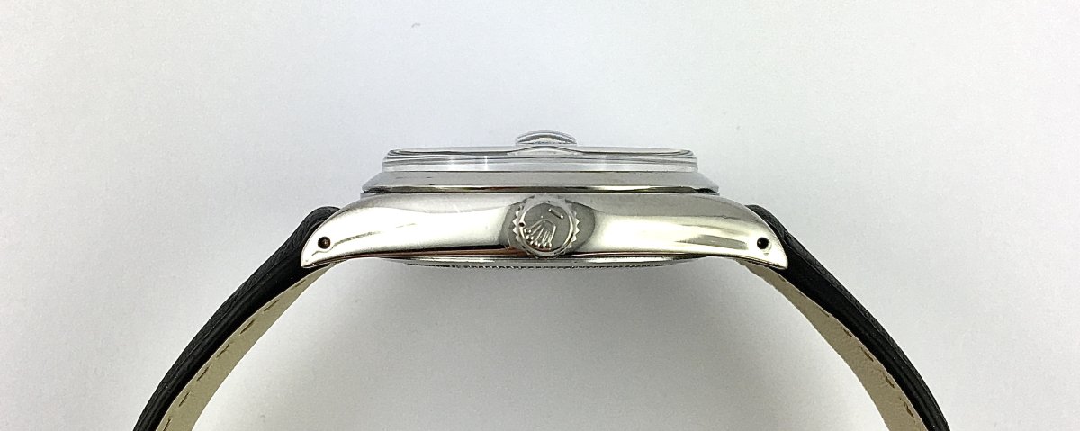 Montre Rolex Oysterdate Precision Mécanique Manuelle – Acier sur Cuir – 1967-photo-4