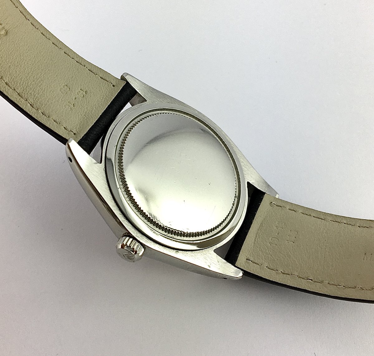 Montre Rolex Oysterdate Precision Mécanique Manuelle – Acier sur Cuir – 1967-photo-5