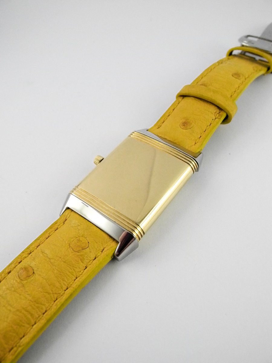 Montre Jaeger-LeCoultre Reverso Classique Medium, Or Jaune & Acier, Mécanique Manuelle 2015-photo-3