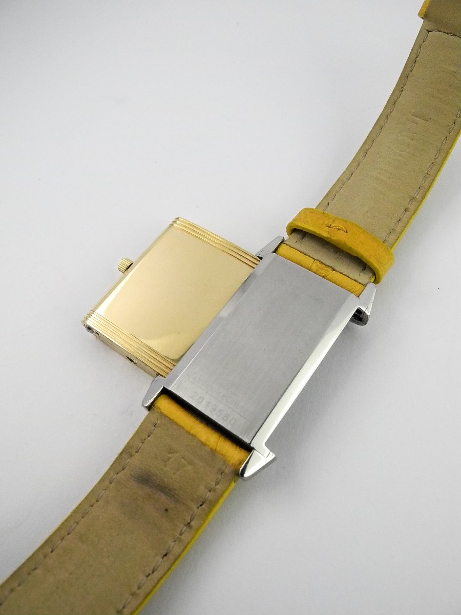 Montre Jaeger-LeCoultre Reverso Classique Medium, Or Jaune & Acier, Mécanique Manuelle 2015-photo-4