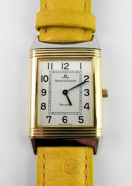 Montre Jaeger-LeCoultre Reverso Classique Medium, Or Jaune & Acier, Mécanique Manuelle 2015