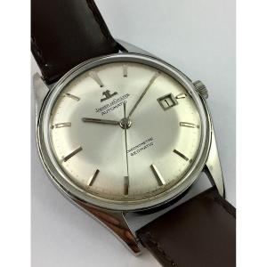Jaeger Lecoultre Geomatic Automatic Chronometer Watch 60s Steel / Leather