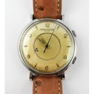 Jaeger-LeCoultre Memovox – Montre-réveil mécanique en acier – Circa 1950
