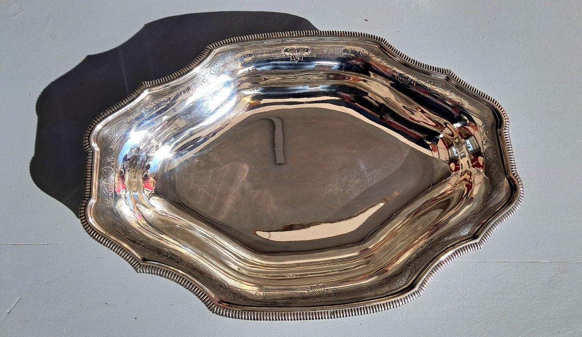 Solid Silver Basket  XIXeme,  De Tyle