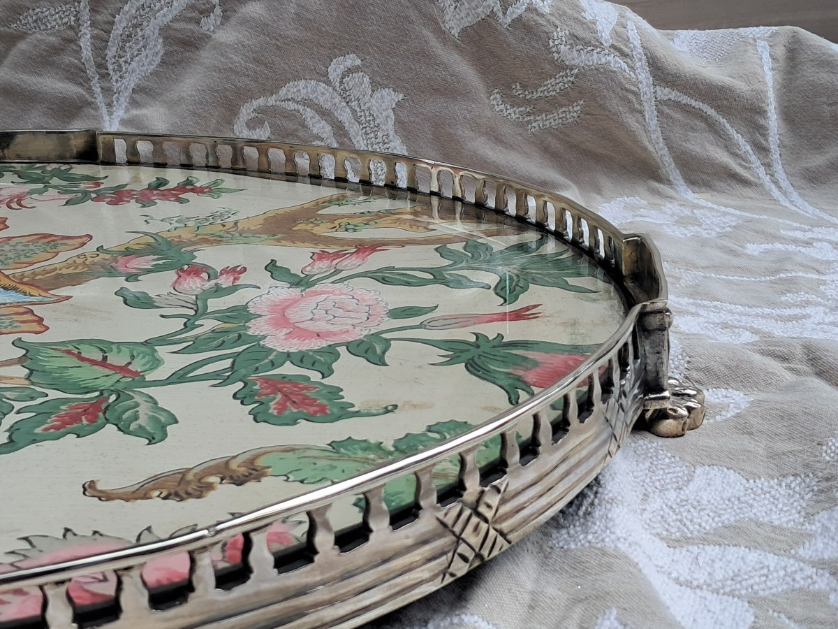 18th Century Silver-plated Bronze Table Centrepiece -photo-4