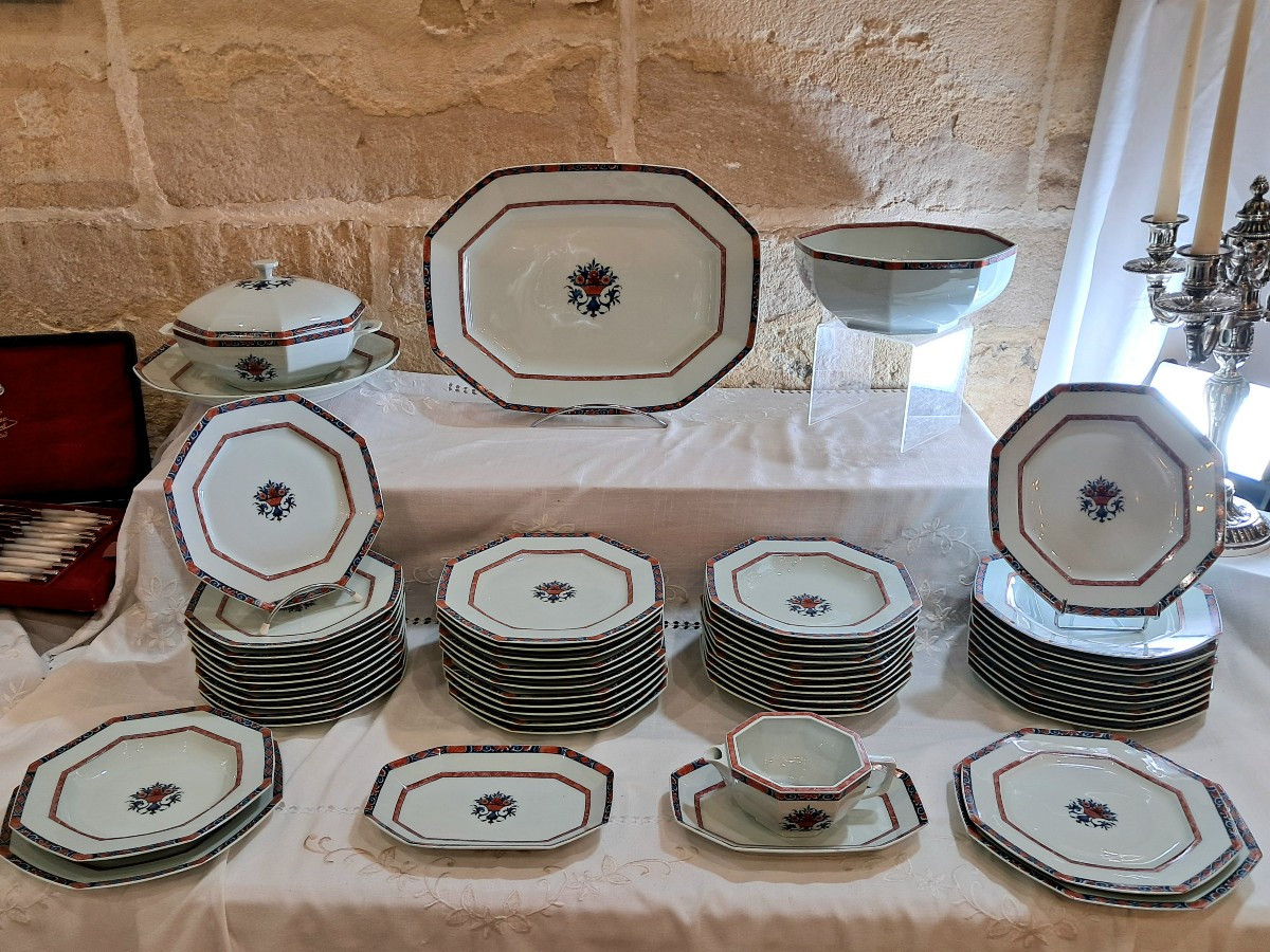 JUMIEGES. Raynaud Limoges  54 pièces -photo-2