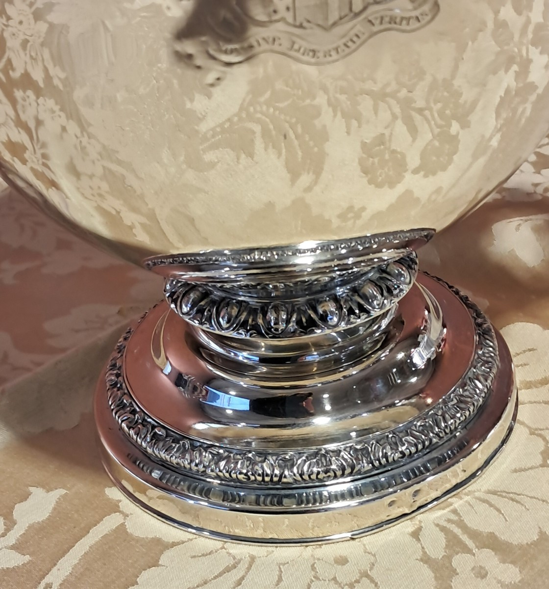 19th Century Silver-plated Cooler-photo-3