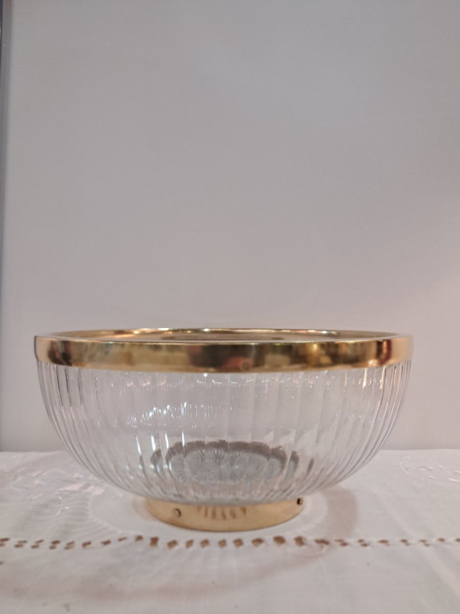 Coupe Baccarat vermeil minerve-photo-2