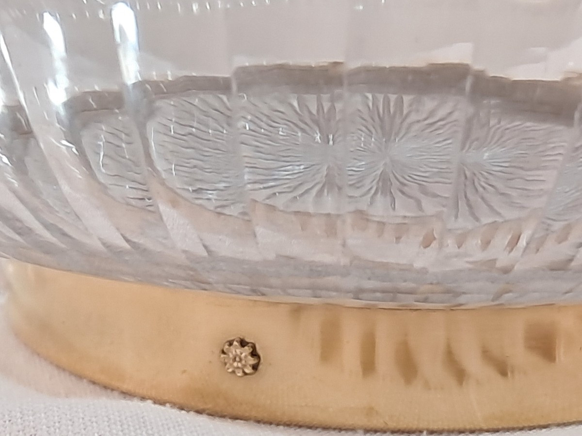 Coupe Baccarat vermeil minerve-photo-2