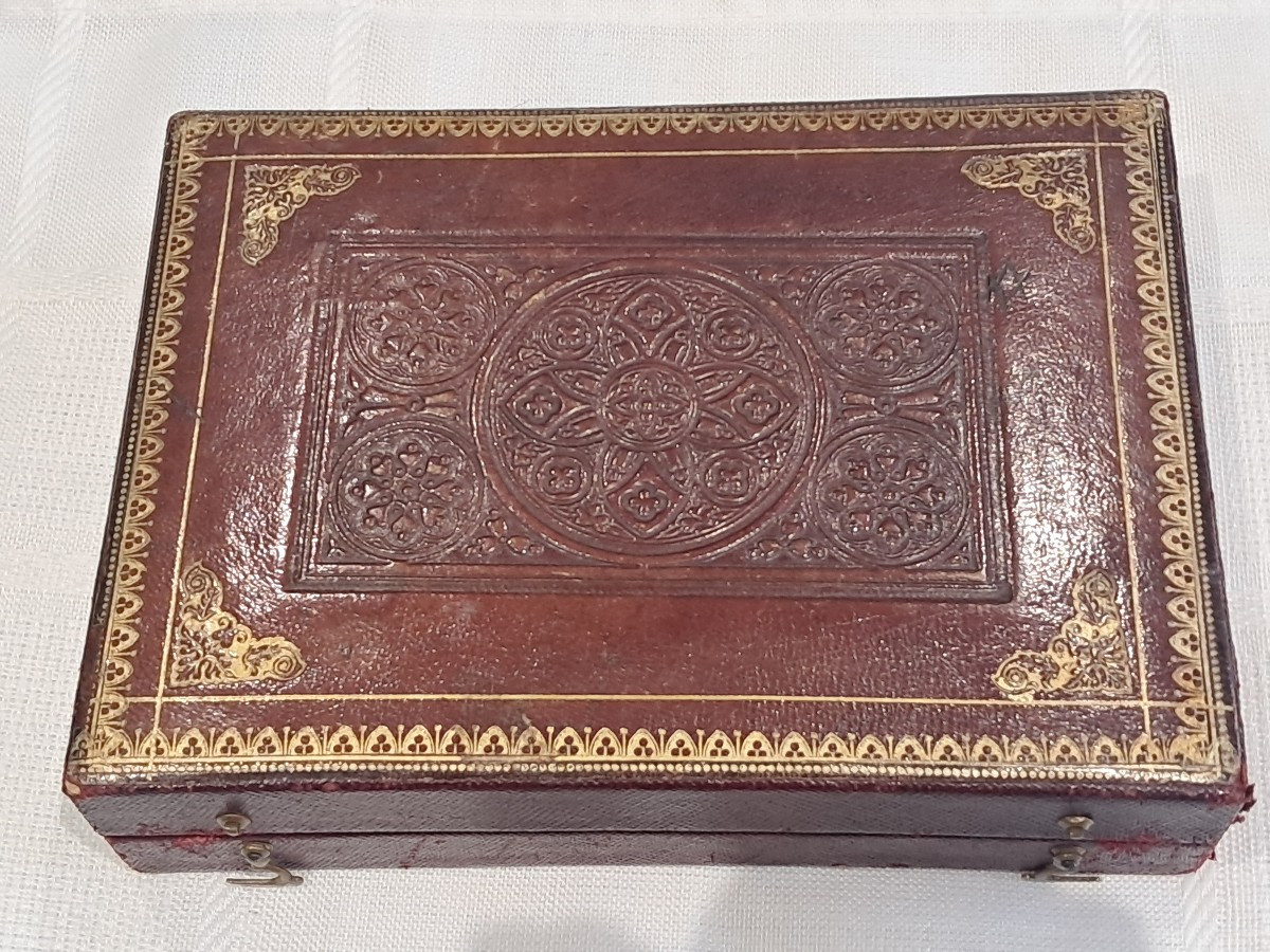 12 cuillères café vermeil 1819-1838  dans leur bel écrin-photo-4