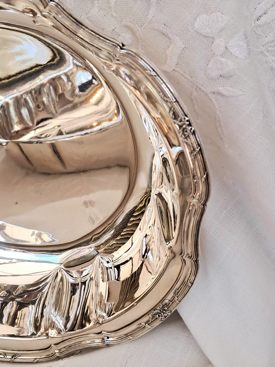 Paire de legumiers argent massif Victor BOIVIN XIXEME -photo-3