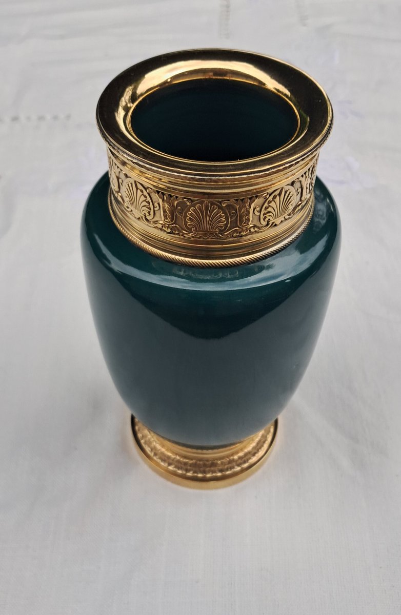Vase argent massif vermeil-photo-3