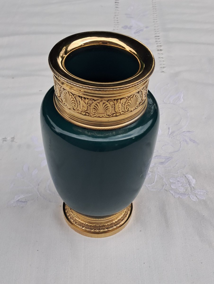 Vase argent massif vermeil-photo-2