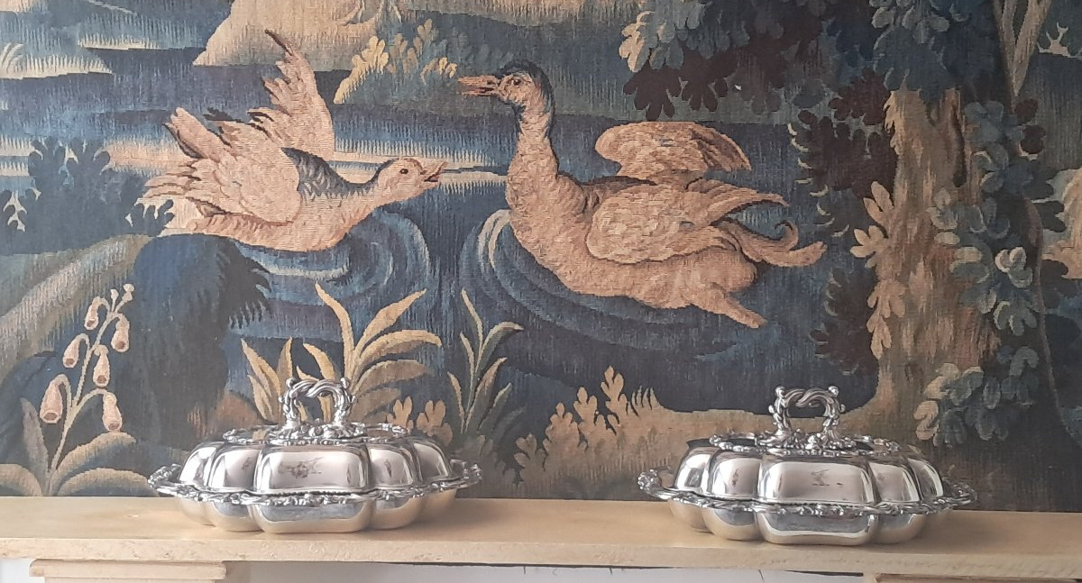 paire de legumiers avec leur bain- marie-photo-2