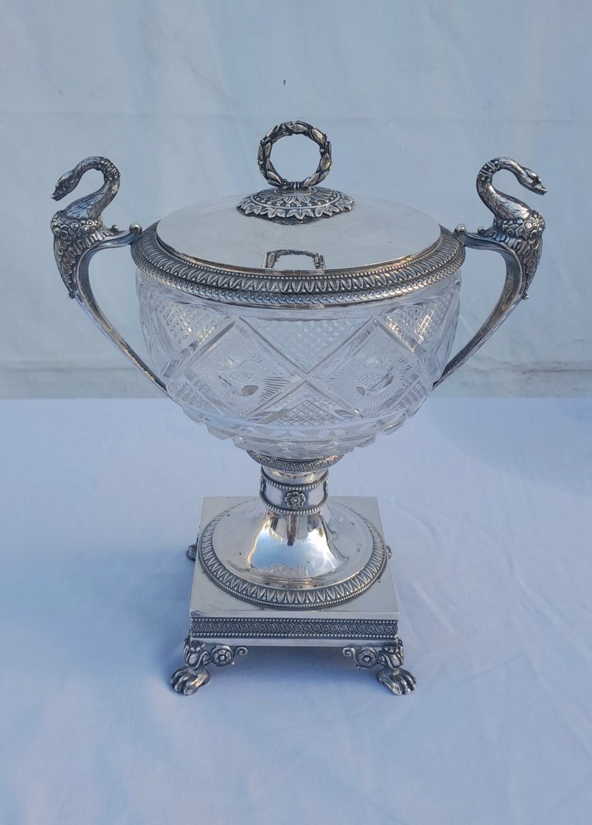Charles X Solid Silver Candy Dish -photo-2