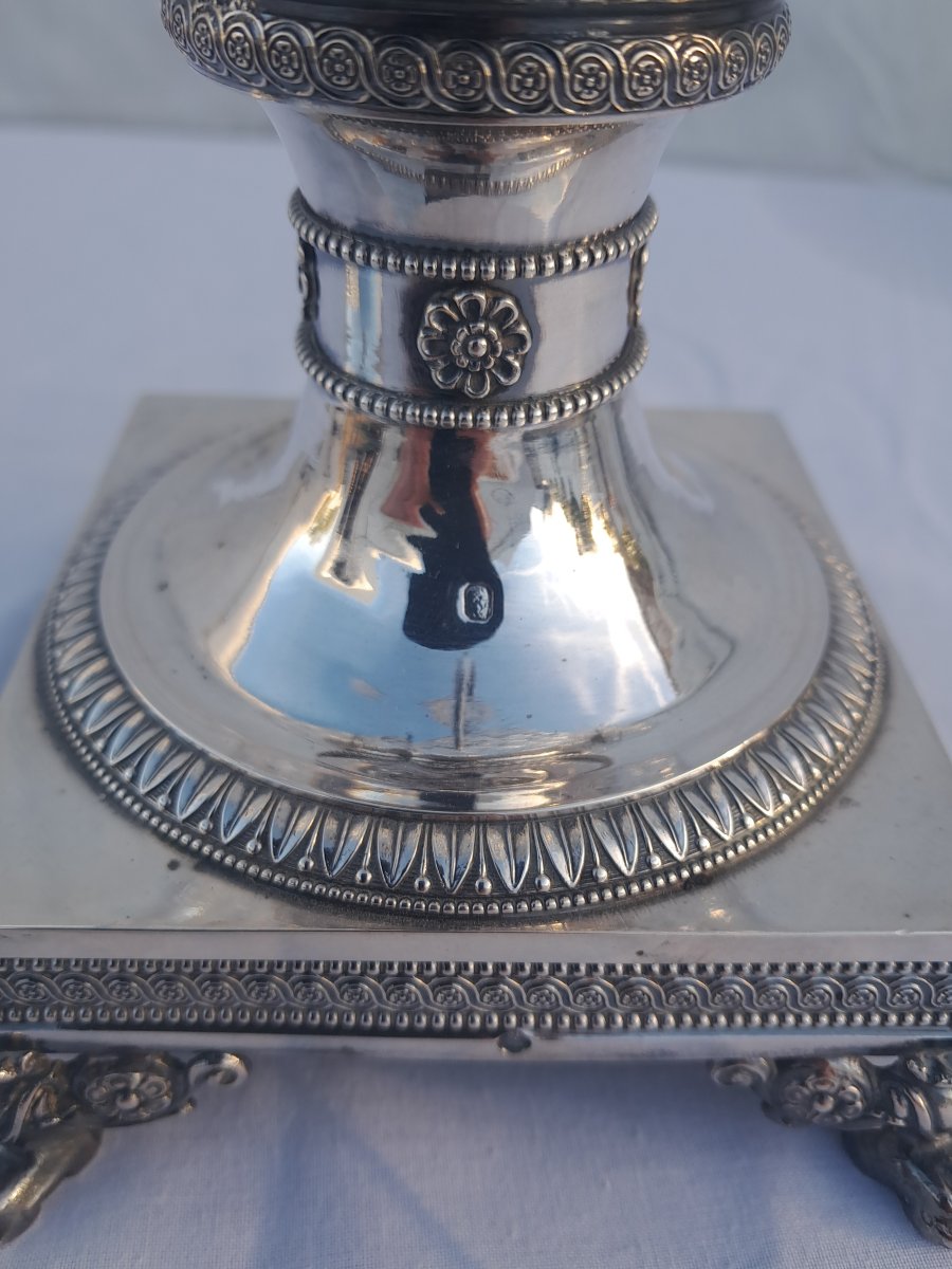 Charles X Solid Silver Candy Dish -photo-5