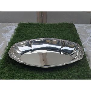 Corbeille argent massif contours