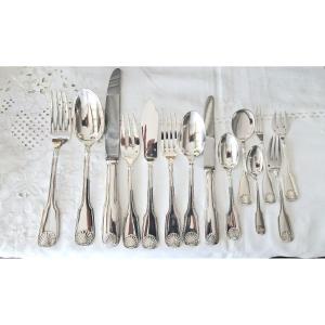 Silverplate Cuttlery Set 176p.by Orbrille More Silver Weight