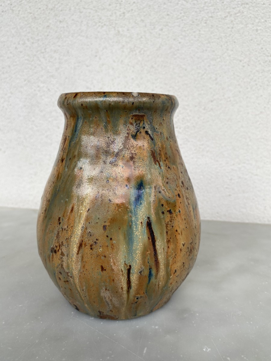 Stoneware Vase. 1940s.