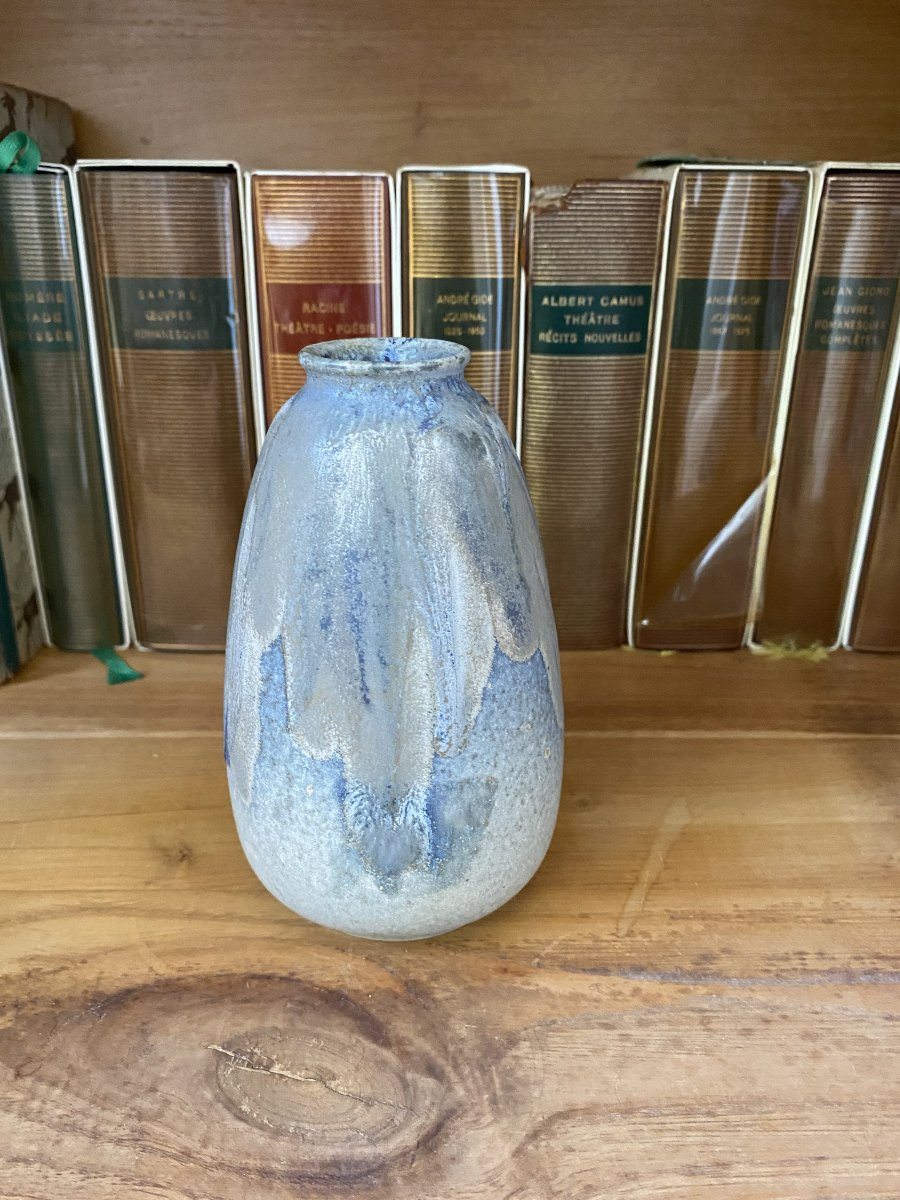 Charles Greber Beauvais Stoneware Vase-photo-2