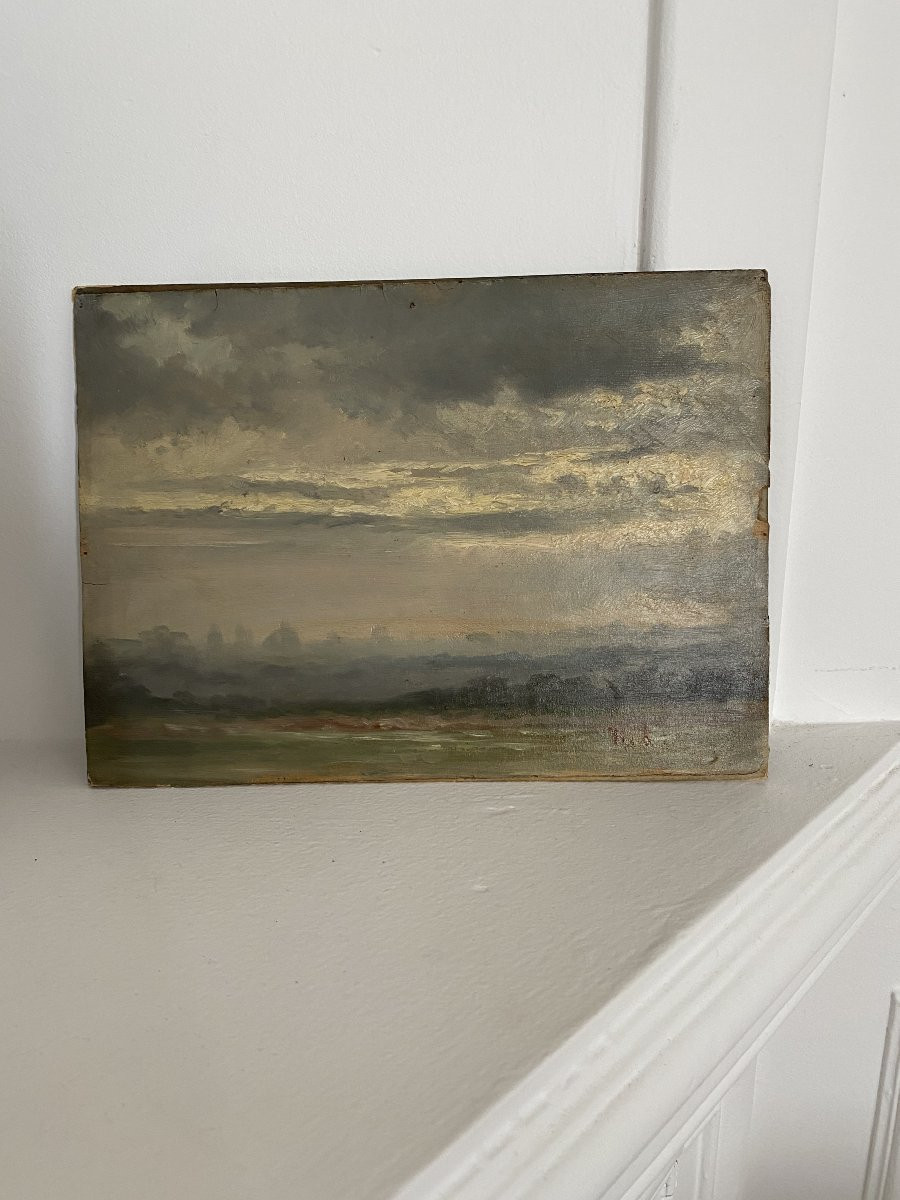 Le ciel. Théodore Rousseau. Barbizon-photo-3