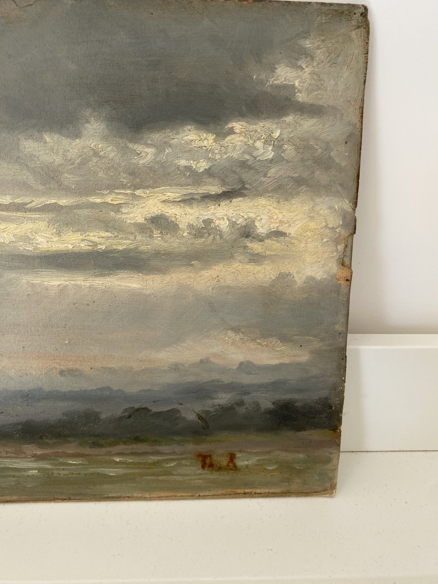 Le ciel. Théodore Rousseau. Barbizon-photo-1