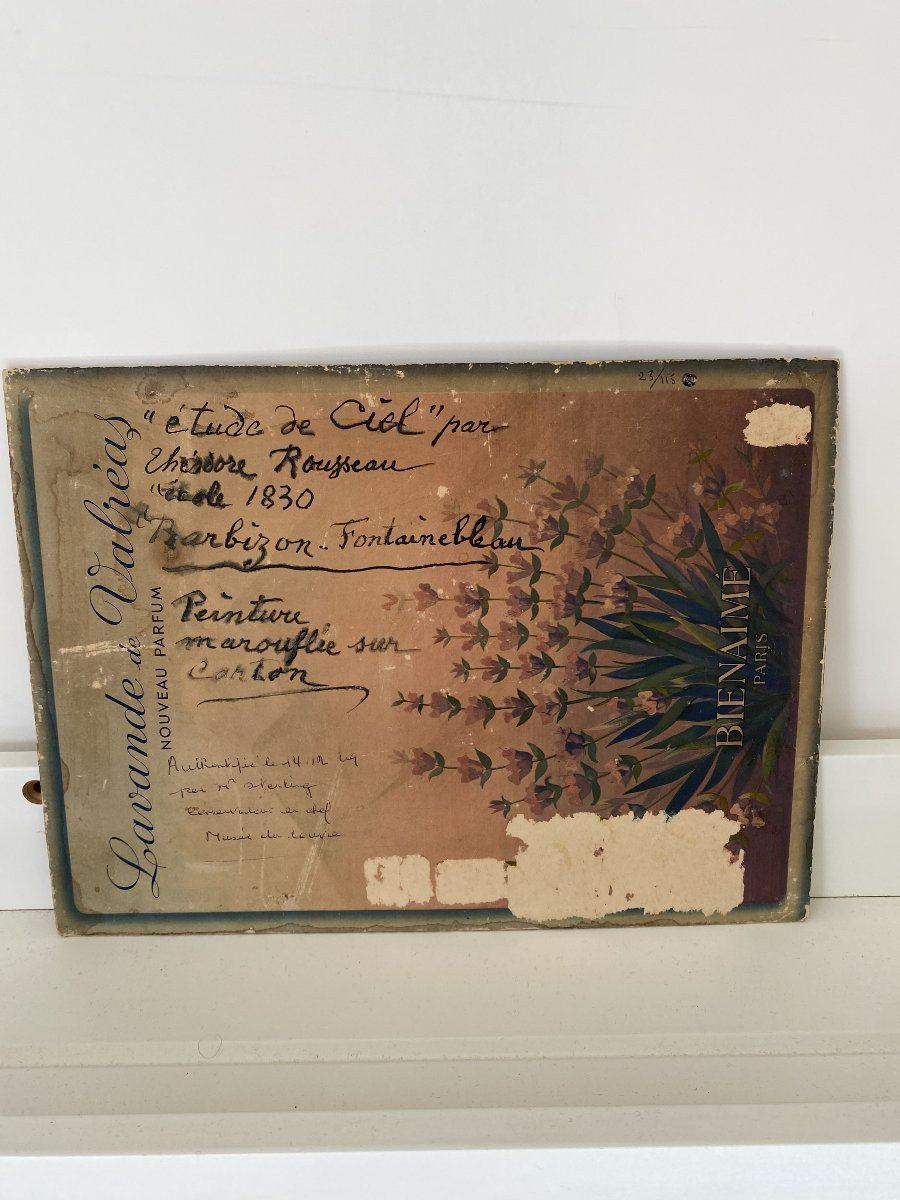 Le ciel. Théodore Rousseau. Barbizon-photo-3