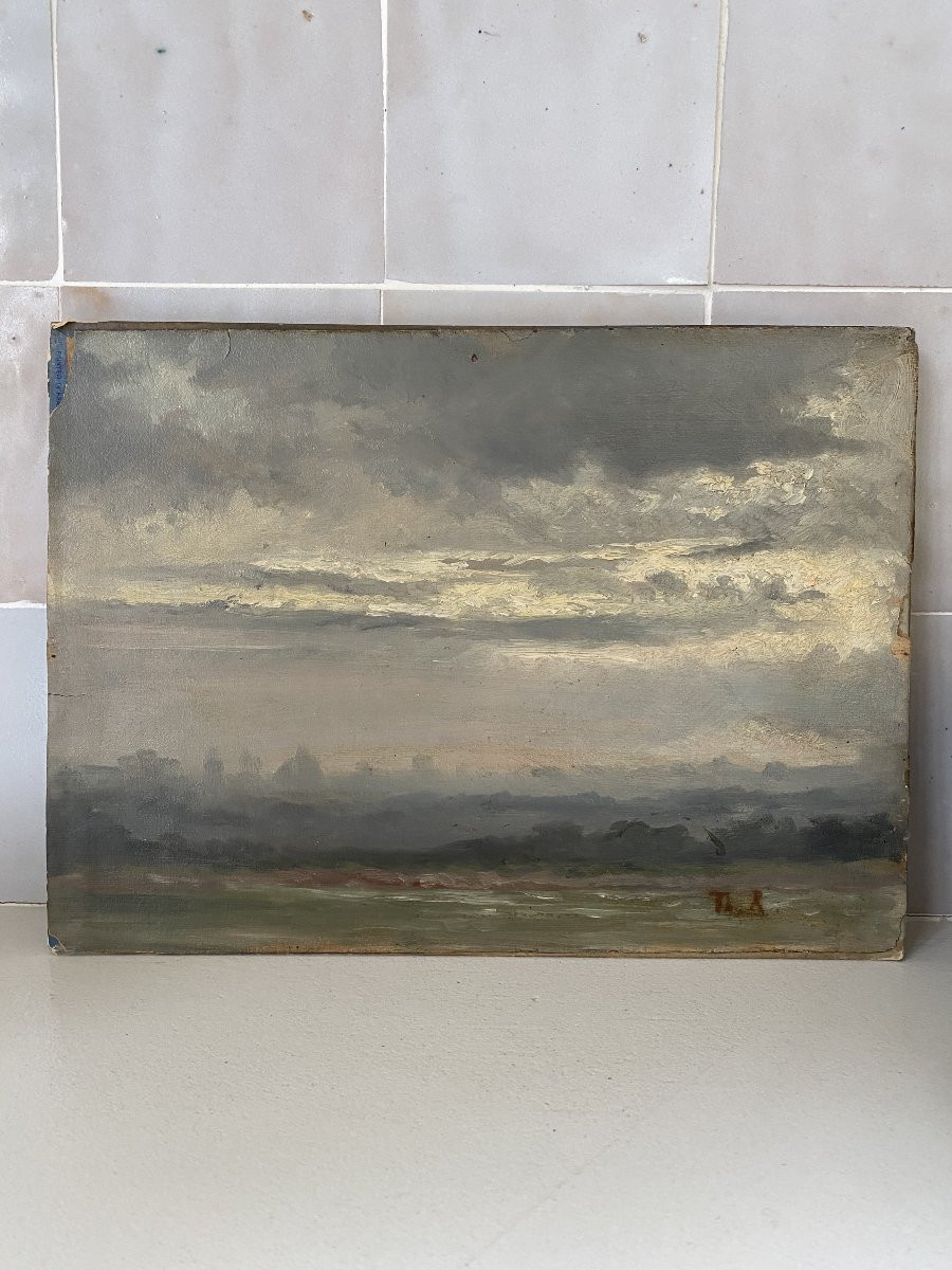 Le ciel. Théodore Rousseau. Barbizon-photo-5