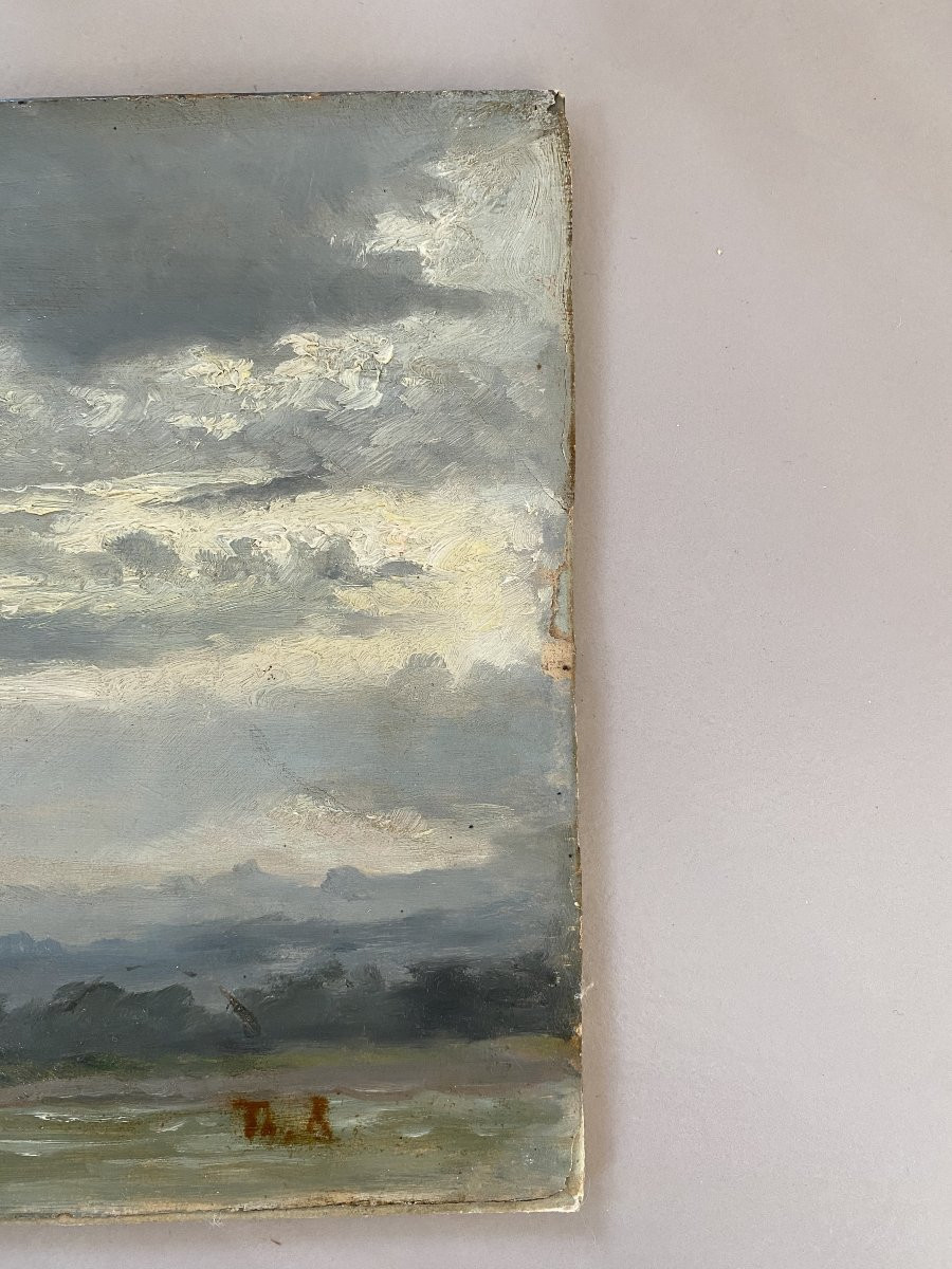 Le ciel. Théodore Rousseau. Barbizon-photo-7