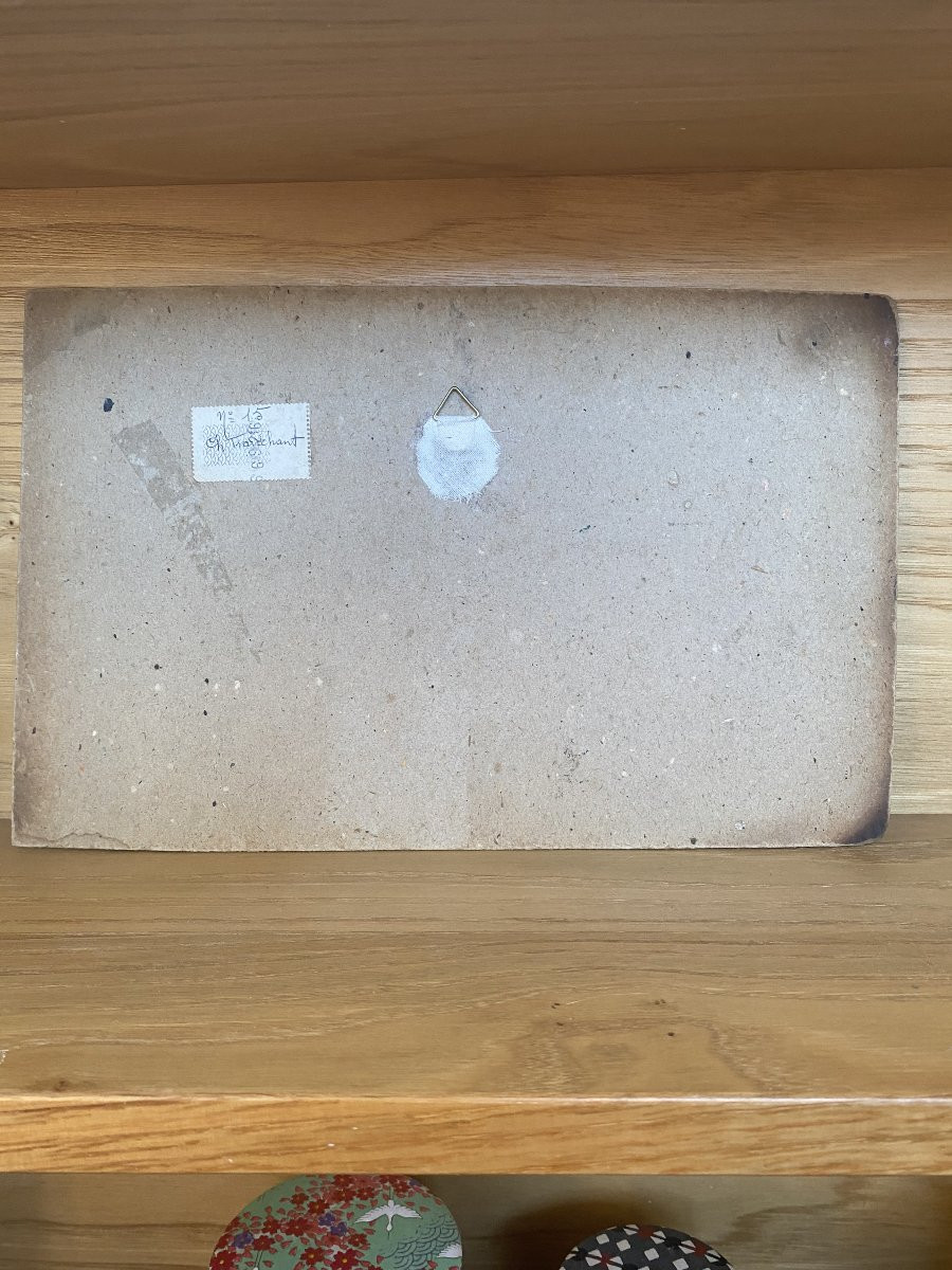 The Estuary. Charles Tranchand. Painter From Angers. Early 20th Century.-photo-1