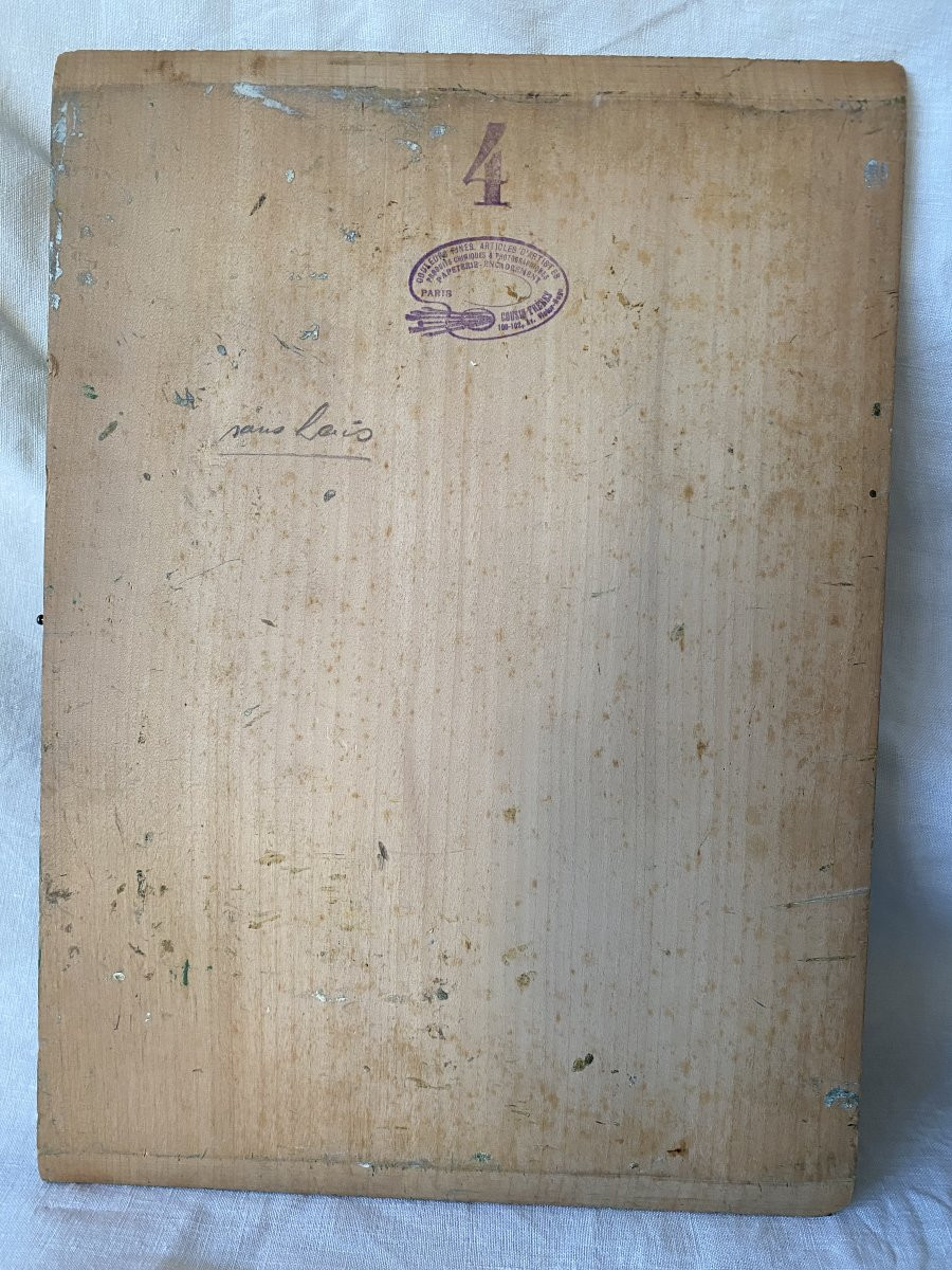 The Great Tree. Oil On Wood. -photo-4