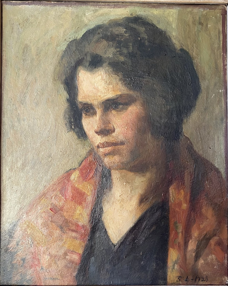 portrait de femme. 1928