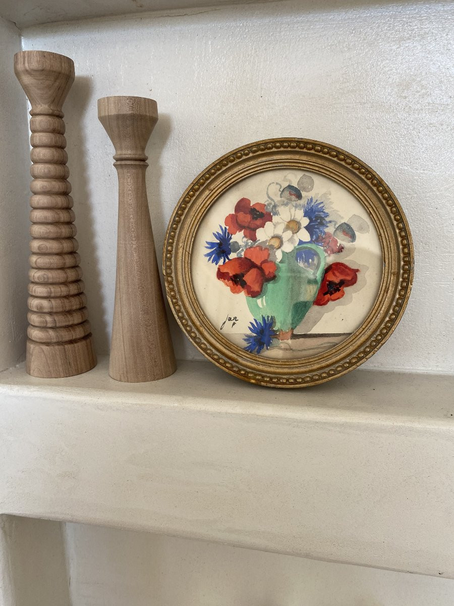 Nature morte miniature aux fleurs-photo-2