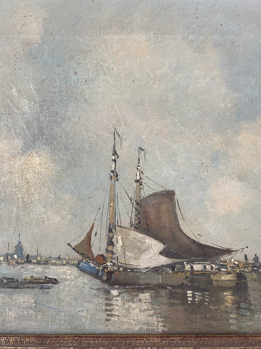 The Navy And Sailing Ships. Artist: Robert-ferninand Verheyen (1877–1960), Netherlands.-photo-4