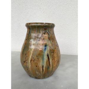 Vase en grès. Années 40.
