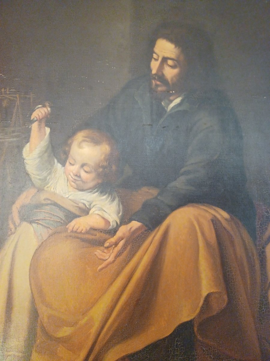 " La Sacra Familla "d'après Murillo-photo-2