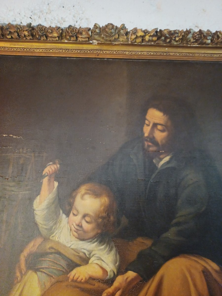 " La Sacra Familla "d'après Murillo-photo-3