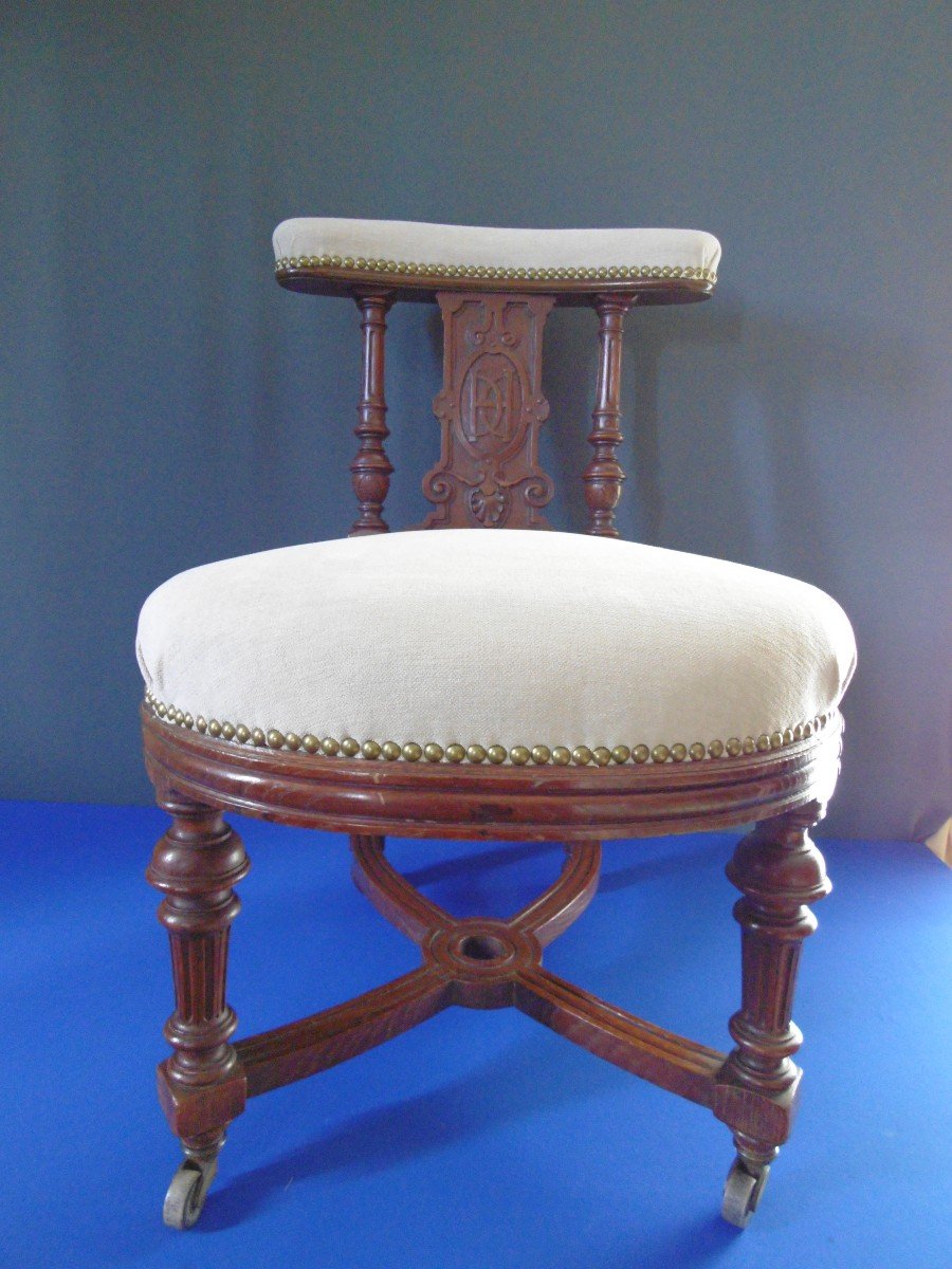 Accotoir époque Napoléon III Estampillé Pecquereau