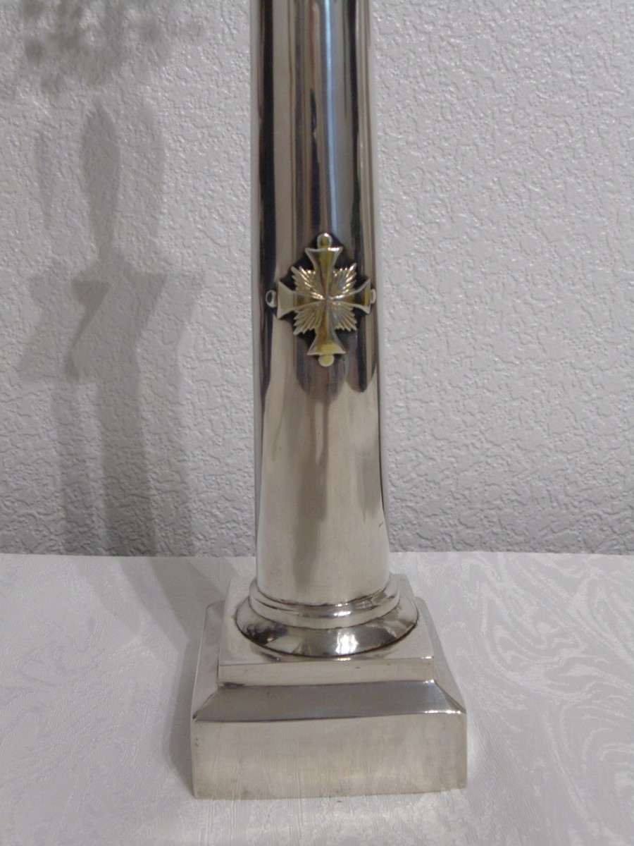 Virgin And Child In Solid Silver (spain)-photo-1