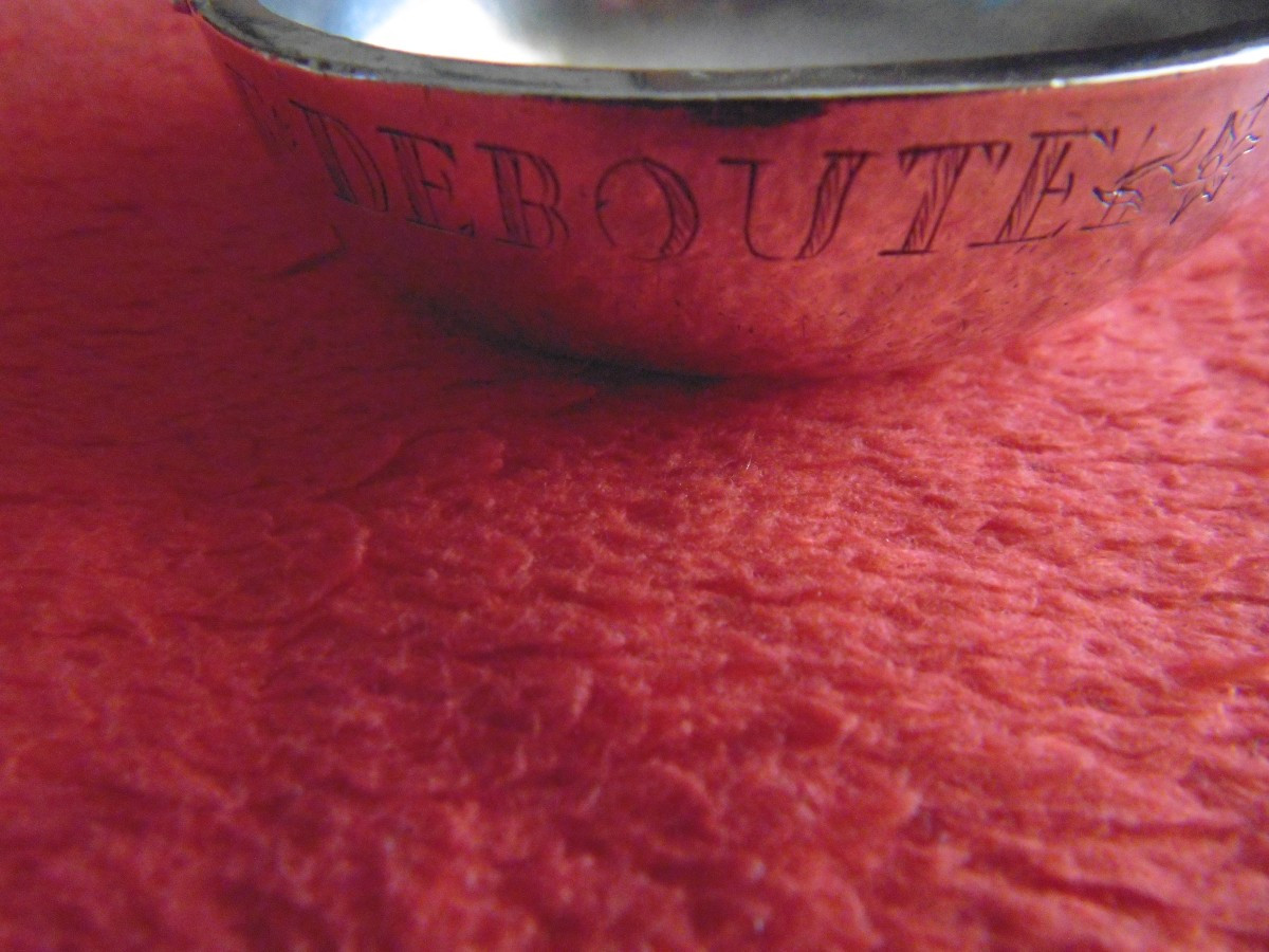 Silver Wine Tasting Cup, 18th Century, By Etienne Carry, Fontenay-le-comte-photo-3